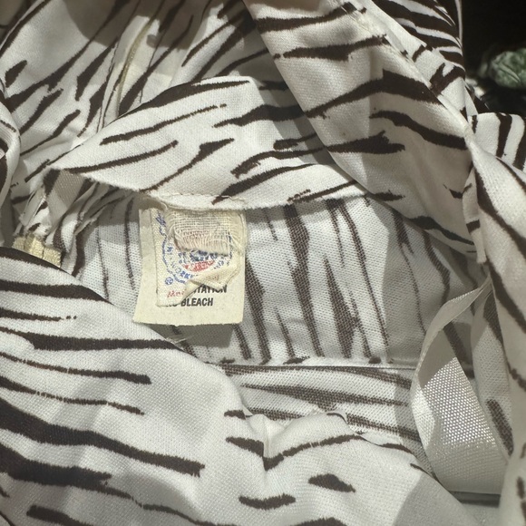 1970s ILGWU Poly Cowl Dress w/Matching Belt - Picture 7 of 7